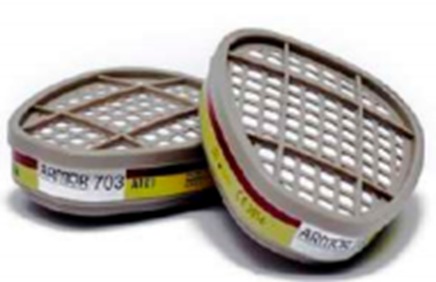 Filtro Armor 703 Vapores Organicos Y Gases