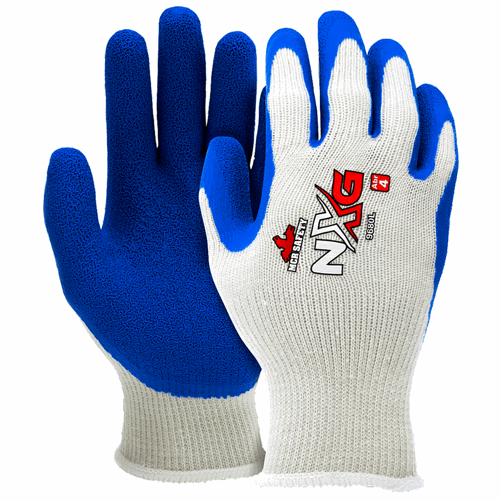Guante De Palma Recubierta Con Látex Forro De Poli Algodón En388 - 3134