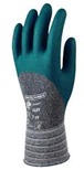 Guante EUROFIT de NitriloFoam y PU recubrimiento de 3/4 sobre tejido de Nylon y Spandex, Talla 9.