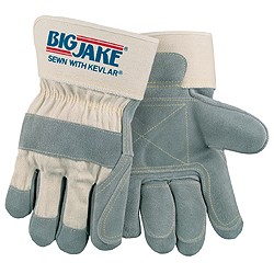Guante Doble Palma De Cuero Big Jake