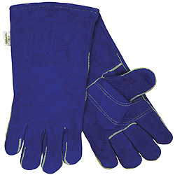 Guante Soldador De Doble Palma 13 Pulgadas De Largo Cosido En Kevlar - Grado Industrial