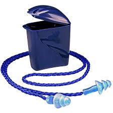 Tapones Auditivos Reutilizables Con Cordón En Caja - Nrr - 25 Db